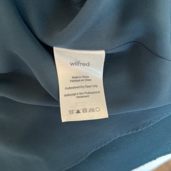 Wilfred Mytosis Dress- DARK TEAL BLUE - Picture 7 of 7